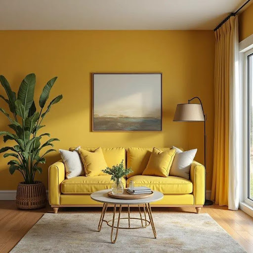 warm_yellow_living_room_wall_colours_JSW_paints