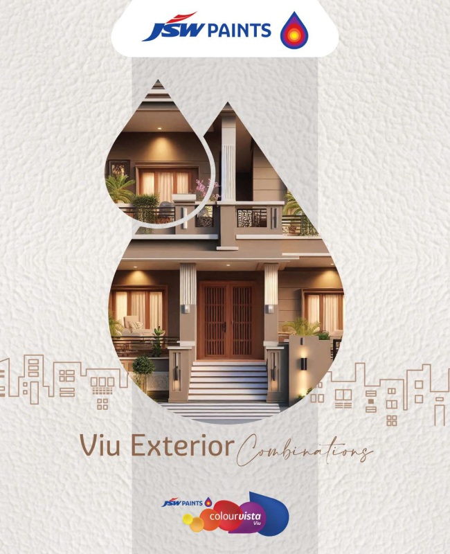 JSW Paints Viu Exterior Combinations